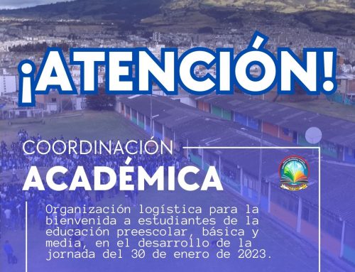 COMUNICADO 04 DE COORDINACIÓN ACADÉMICA